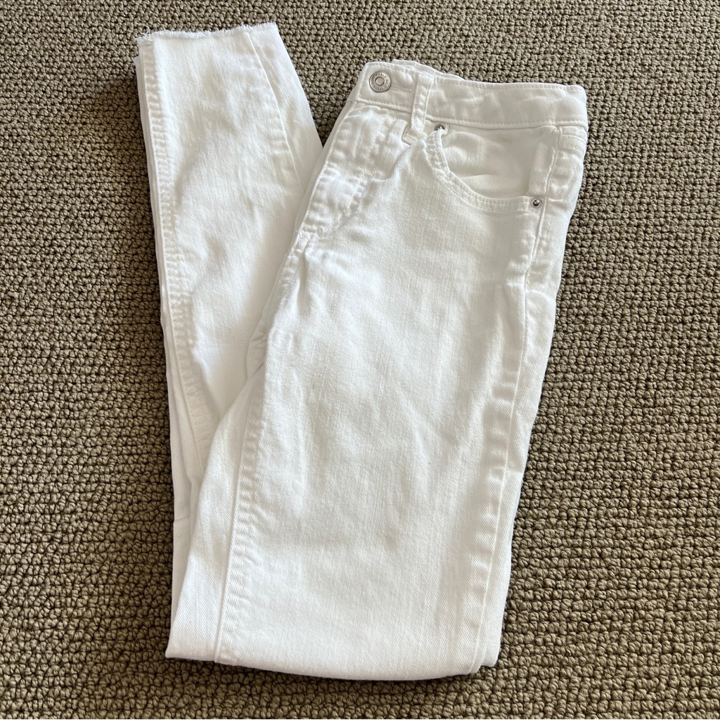 Wild Fable Women’s High Rise Skinny Women's White Jeans-Size 2